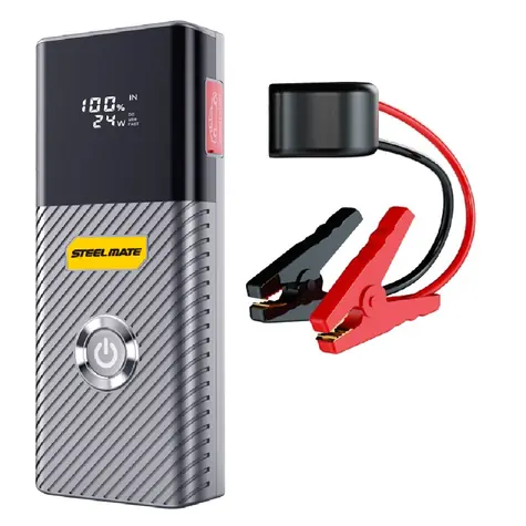 Steelmate JS16 Jumpstarter sada pre núdzové štartovanie 16.000 mAh