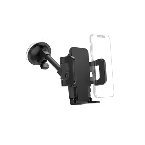 HAMA Compact / držiak mobilu v aute / pre zariadenia so šírkou 4.5-9 cm / prísavka / otáčanie o 360°