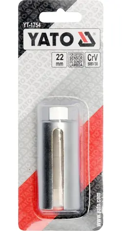 YATO YT-1754 / Kľúč nástrčný na lambda sondu 22 mm 1/2"