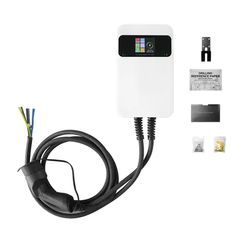 Besen SQ20-22KW-APP biela / nástenná nabíjačka elektrického automobilu / 22kW