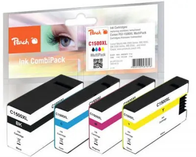 Peach alternatívny cartridge Canon PGI-1500 XL / Canon Maxify MB 2000 Series / s čipom / Combi Pack