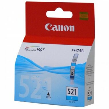 Canon originálny cartridge CLI-521C / 9 ml / modrá