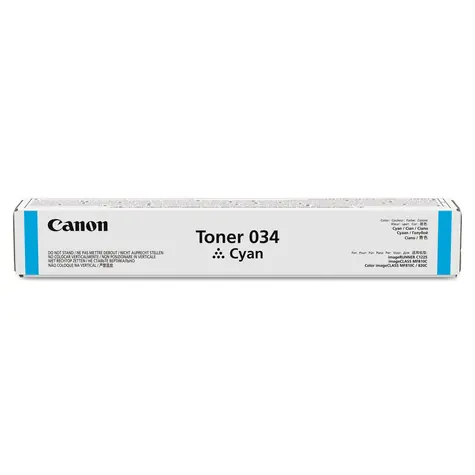 Canon originálny toner 034 modrá / C1225iF / 7.300 strán