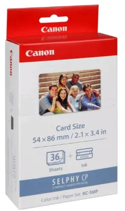 Canon KC-36IP / sada pre termosublimačnú tlačiareň / Selphy CP-100