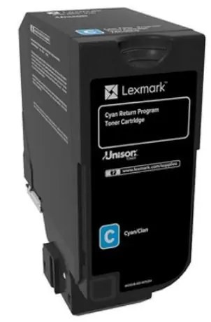Lexmark 74C2SC0 vratná tonerová kazeta modrá pre CS720&amp;CS725&amp;CX725 / 7000 strán