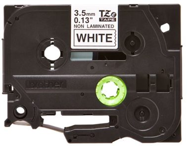 Brother - TZE-N201 biela / čierna (3.5mm)