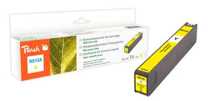 Peach remanufactured alternatívny cartridge HP 913A (F6T79AE) žltá / 35 ml / new chip