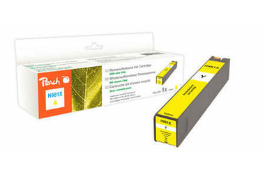 Peach remanufactured alternatívne cartridge HP 981X (L0R11A) žltá / new chip