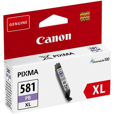 Canon CLI-581XL PB originálny cartridge fotografická modrá / pre PIXMA TS8151 TS9150 / 8.3ml