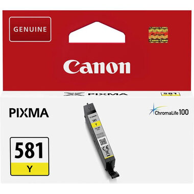 Canon CLI-581 Y originálny cartridge žltá / pre PIXMA TR7550 TR8550 / 5.6ml