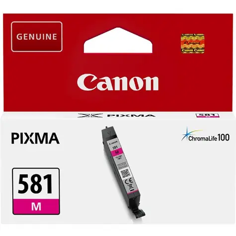 Canon CLI-581 M originálny cartridge fialová / pre PIXMA TR7550 TR8550 / 5.6ml