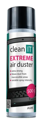 CLEAN IT EXTREME Stlačený plyn 500g / nehorľavý