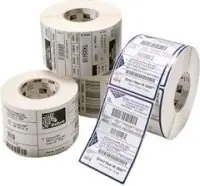 ZEBRA Z-Select 2000D Termo etikety 57 x 51mm/pr. rolka 127mm (12 rolí) / pr. dutinky 25.4mm / 1370ks / 12rolí