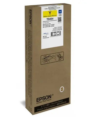 EPSON T9454 XL žltá / pre WorkForce Pro WF-C5xxx / 38.1ml