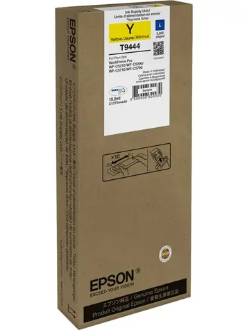 EPSON T9444 L žltá / pre WorkForce Pro WF-C5xxx / 19.9 ml
