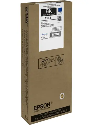EPSON T9441 L čierna / pre WorkForce Pro WF-C5xxx / 35.7 ml