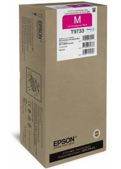 EPSON originálny cartidge T9733 XL fialová / pre WorkForce Pro WF-C869RDTWF / 192.4 ml