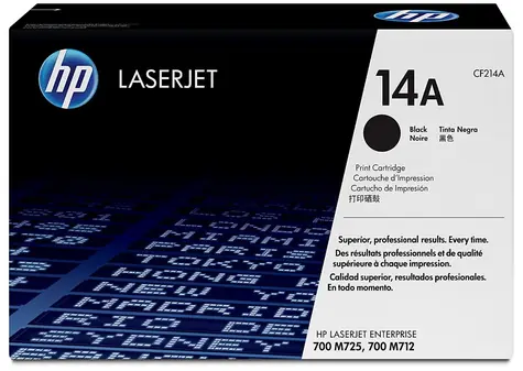 HP 14A originálny toner čierna / pre HP LaserJet Enterprise 700 M712 &amp; M725 / 10.000 strán