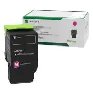 Lexmark 78C20M0 originálny vratný toner fialová / pre CS421dn &amp; CS521dn &amp; CS622de &amp; CX421adn / 1.400 strán