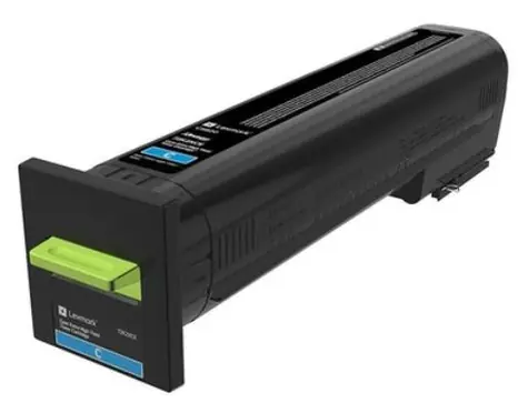 Lexmark 72K2XCE Extra HC tonerová kazeta modrá / pre Lexmark CS820 &amp; CX860 / 22.000 strán