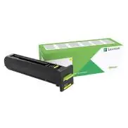 Lexmark 72K2XYE Extra HC korporátna tonerová kazeta žltá / pre Lexmark CS820 &amp; CX860 / 22.000 strán