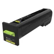 Lexmark 72K2XYE Extra HC vratná tonerová kazeta žltá / pre Lexmark CS820 &amp; CX860 / 22.000 strán