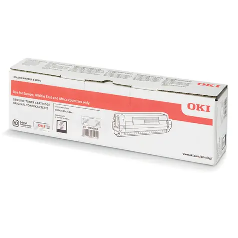 OKI 47095704 originálny toner čierna / C824 &amp; C834 &amp; C844 / 5.000 strán
