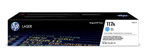 HP 117A originálny toner modrá / pre HP Color Laser 150 &amp; 150nw &amp; HP Color Laser MFP 178nw &amp; 179fnw / 700 strán