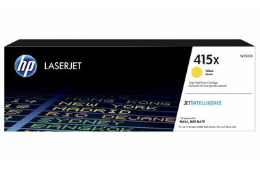 HP 415X originálny toner žltá / pre HP Color LaserJet Pro M454dn / 6.000 strán