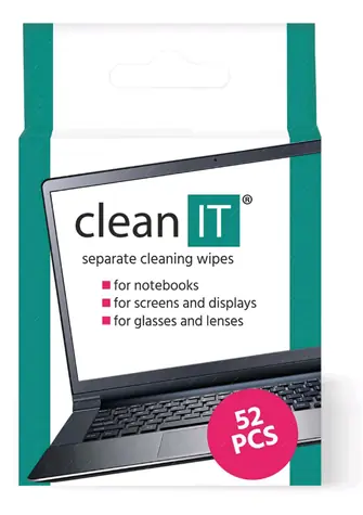 Clean IT čistiace obrúsky mokré kusové / 52ks