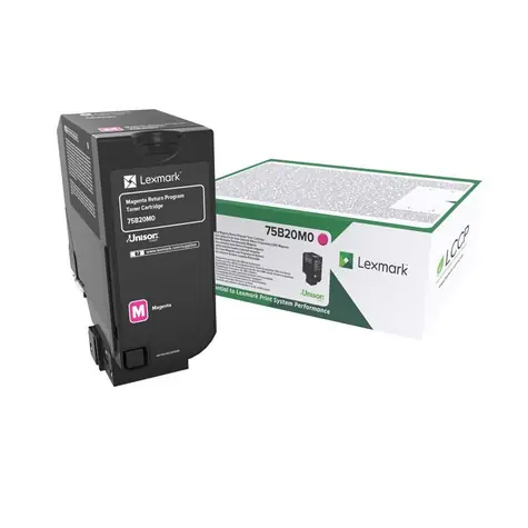 Lexmark 75B20M0 vratná tonerová kazeta fialová / pre Lexmark CS727de &amp; CX727de &amp; CS728de / 10.000 strán
