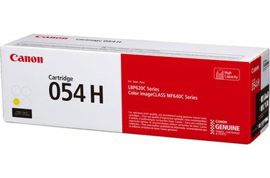 Canon 054HY originálny toner žltá / i-SENSYS LBP621Cw &amp; MF641Cw &amp; i-SENSYS MF645Cx / 2.300 strán