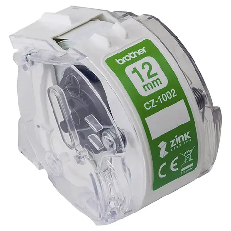 Brother - CZ1002 papierová páska (plnofarebná šírka 12 mm) / dĺžka 5m