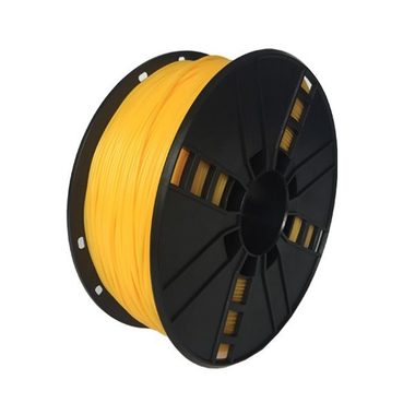 Gembird Filament flexibilná žltá / struna pre 3D tlačiareň / TPE / 1.75mm / 1kg