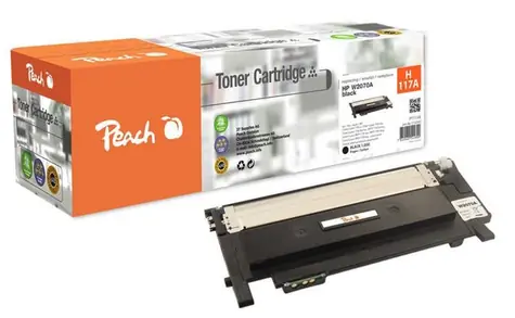 Peach 117A kompatibilný toner čierna / pre HP Color Laser 150 &amp; 150nw &amp; HP Color Laser MFP 178nw &amp; 179fnw / 1000 strán