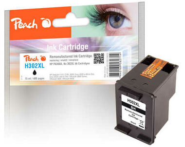 Peach F6U68A kompatibilný cartridge 302 XL čierna / DeskJet 1110 2130