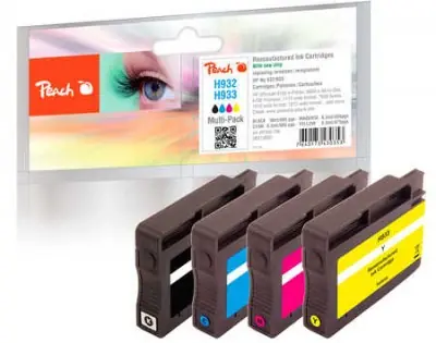 Peach 932 alternatívny cartridge Multi-Pack/HP OFFICEJET 6100/1x16 3x8.5ml