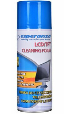 Esperanza ES119 čistiaca pena na LCD &amp; TFT / 400 ml