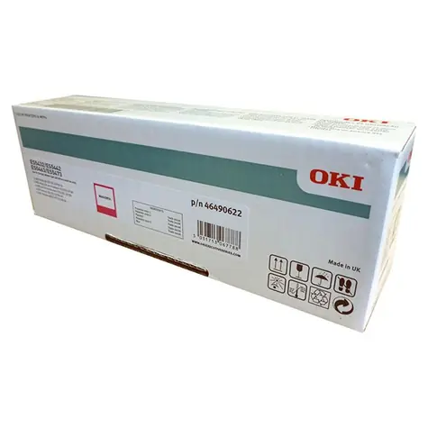 OKI 46490622 originálny toner fialová / pre ES5473 / 6.000 strán