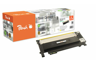 Peach 117A kompatibilný toner žltá - Level indicator / pre HP Color Laser 150a & 150nw / 700 strán