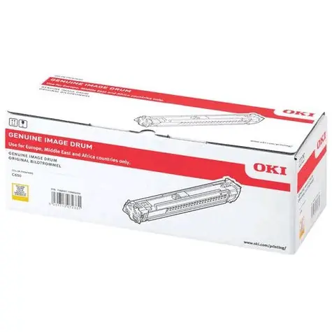 OKI originálny obrazový valec pre C650dn žltá / 2x 50.000 strán