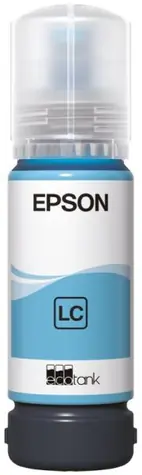 EPSON 108 EcoTank originálny atrament svetlá modrá / pre L8050 / 70 ml