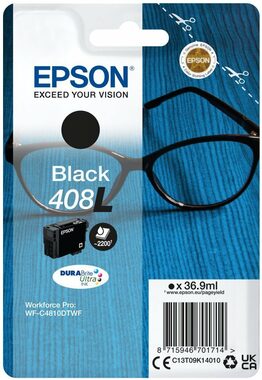 Epson DURABrite Ultra 408L (36.9 ml) čierna / pre WF-C4810DTWF