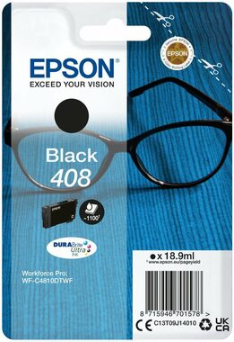 Epson DURABrite Ultra 408L (18.9 ml) čierna / pre WF-C4810DTWF