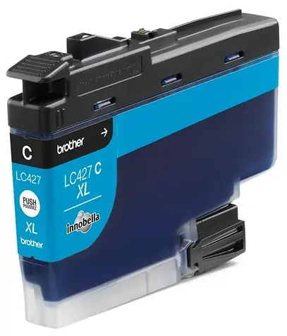 Brother LC427XLC originálny cartridge modrá / pre MFC-J5955DW / 5.000 strán
