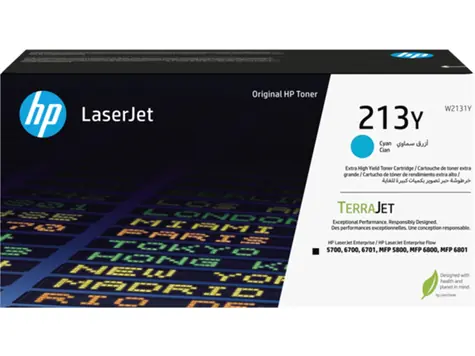 HP LaserJet 213Y originálny toner azúrová / 12000 strán