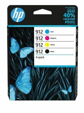 HP 6ZC74AE 912 originálny cartridge Multipack / pre HP OfficeJet 8013 &amp; HP OfficeJet Pro 8023 / 1600 strán