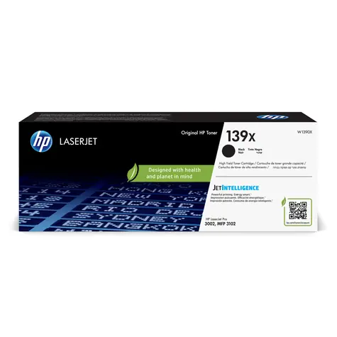HP 139X originálna tonerová kazeta čierna / 4.000 strán