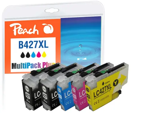 Peach LC-427XL alternatívny cartridge MultiPack PLUS / pre Brother HLJ 6010 DW / 2x6.000 & 3x 5.000 strán