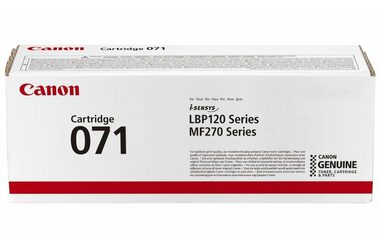 Canon tonerová kazeta CRG 071 čierna / pre Canon i-SENSYS LBP122dw &amp; Canon i-SENSYS MF272dw / 1.200 strán